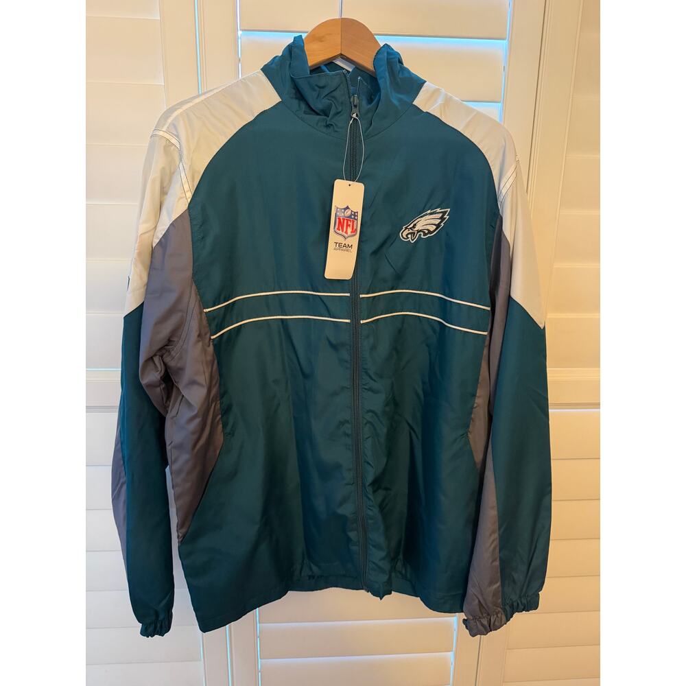 Philadelphia Eagles Sports Illustrated NFL Team Apparel Windbreaker Jacket